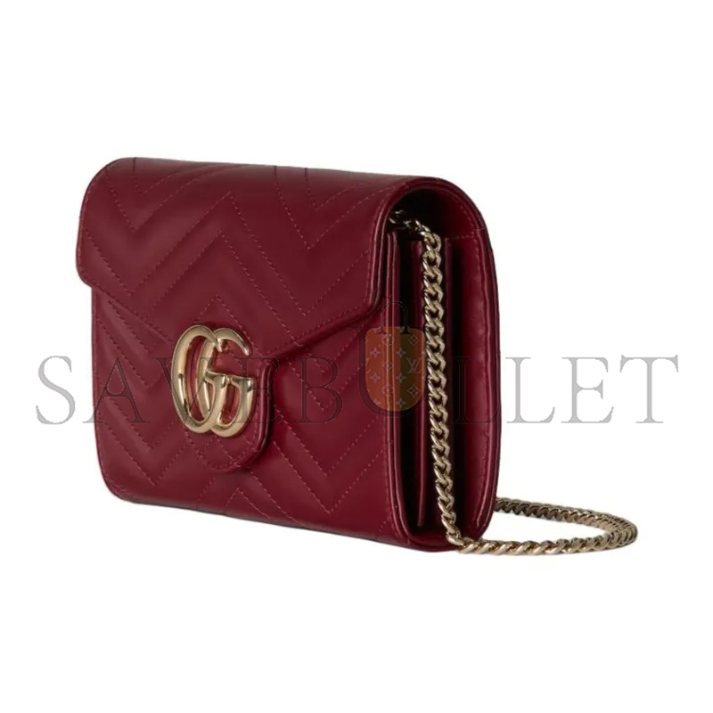 GUCCI GG MARMONT SUPER MINI BAG 474575 (20*13*6cm)